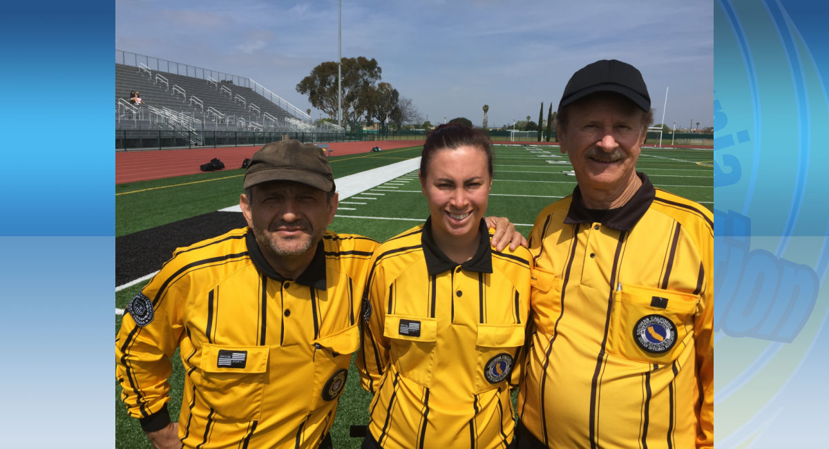 A few of our volunteering officials!  Thank you!